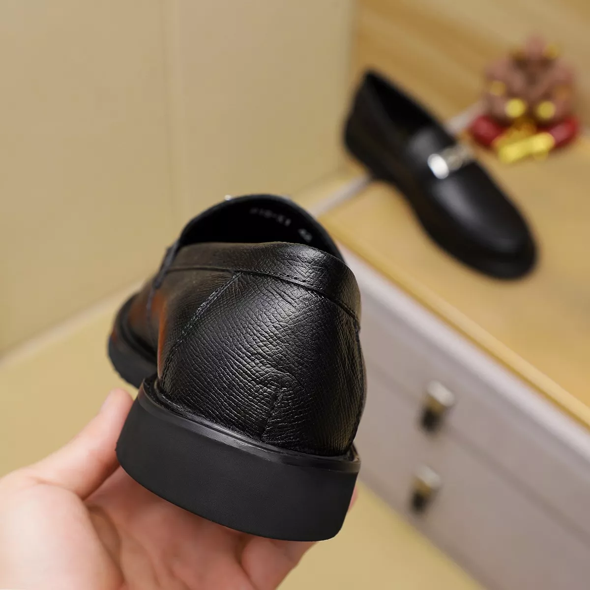 Hermes Leather Shoes For Men Affordable 1228
