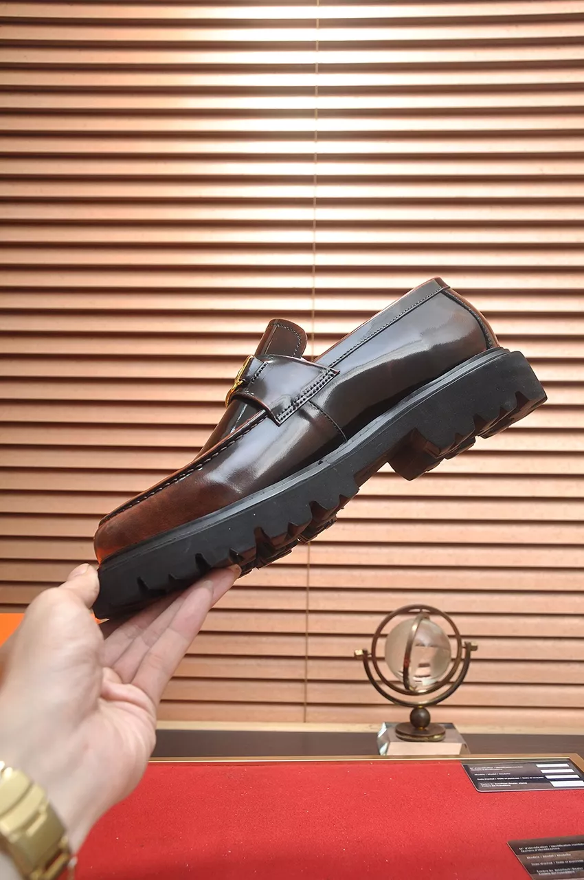 Hermes Leather Shoes For Men Comfortable 1820