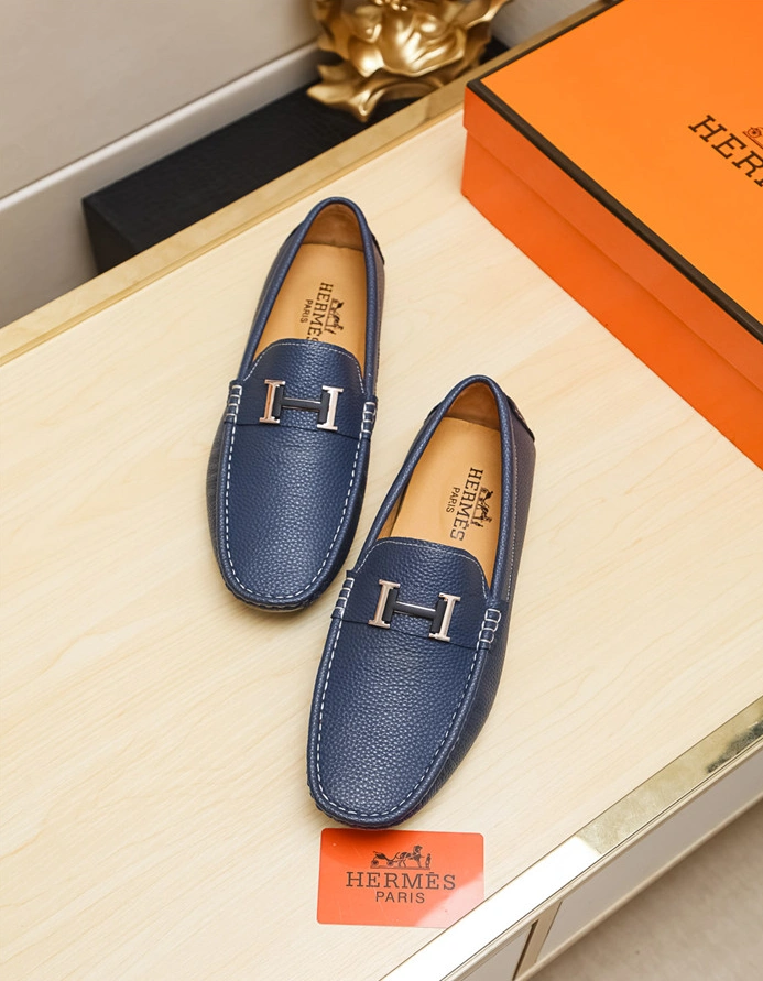 Hermes Leather Shoes For Men Comfortable 5364