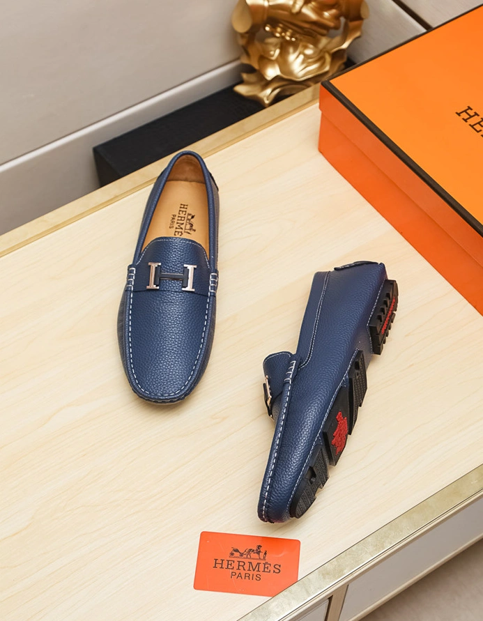 Hermes Leather Shoes For Men Comfortable 5364