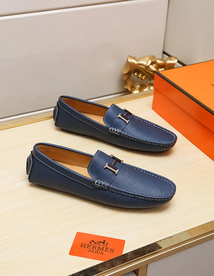 Hermes Leather Shoes For Men Comfortable 5364