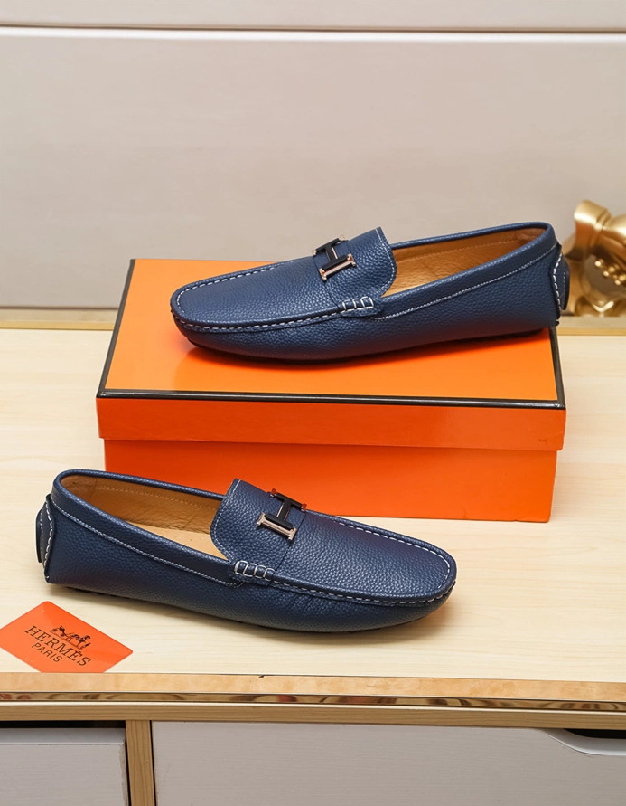 Hermes Leather Shoes For Men Comfortable 5364