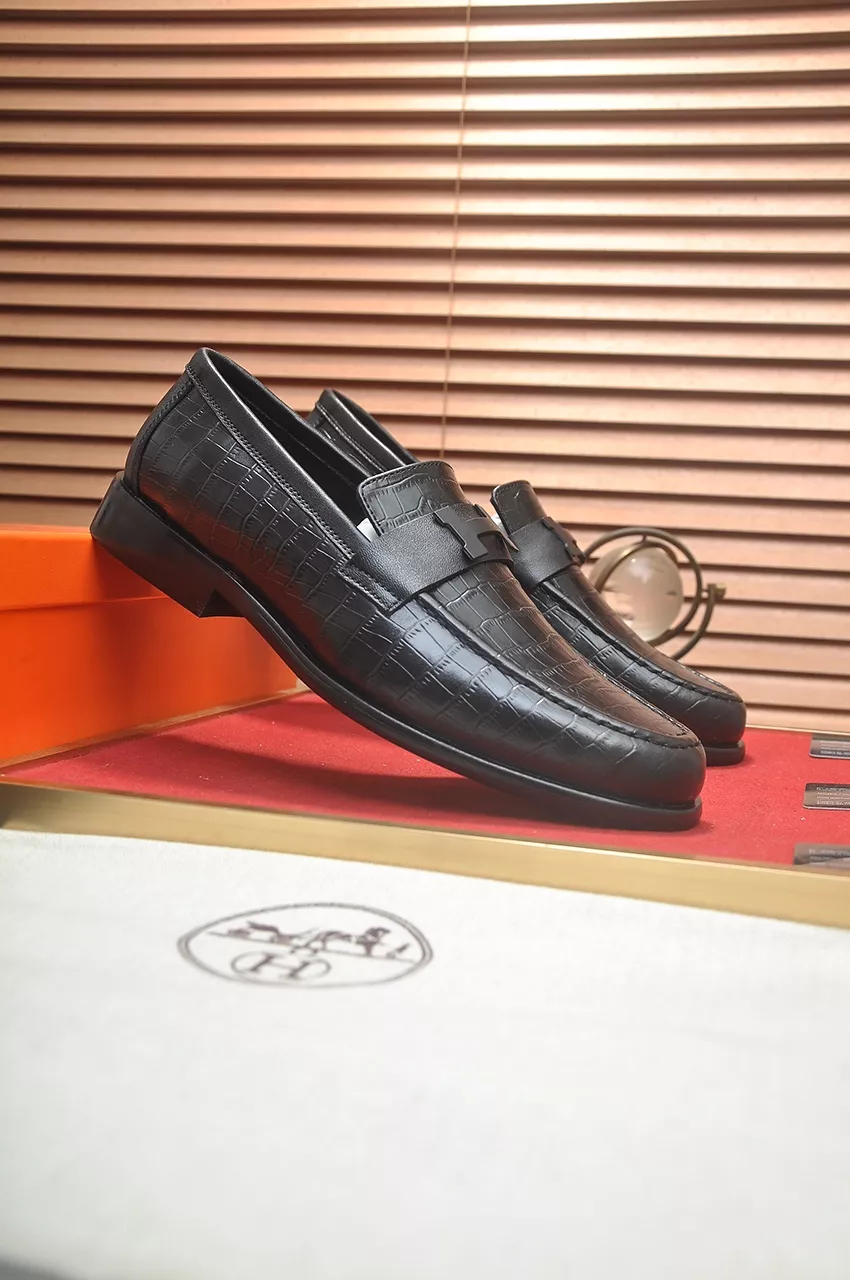 Hermes Leather Shoes For Men Comfortable 7268