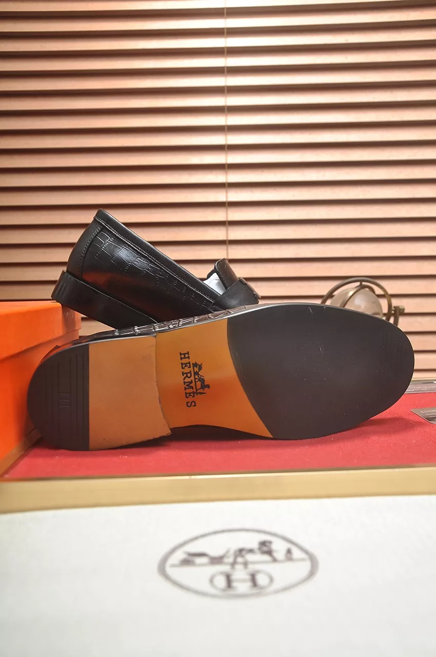 Hermes Leather Shoes For Men Comfortable 7268