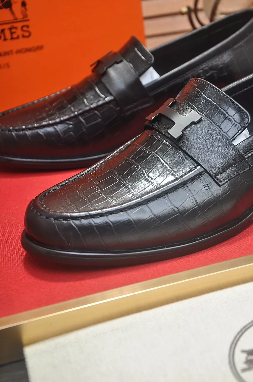 Hermes Leather Shoes For Men Comfortable 7268