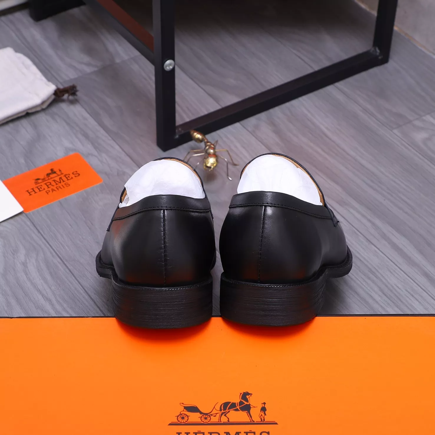 Hermes Leather Shoes For Men Durable 2851
