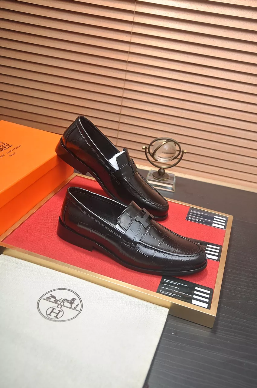 Hermes Leather Shoes For Men Functional 1408