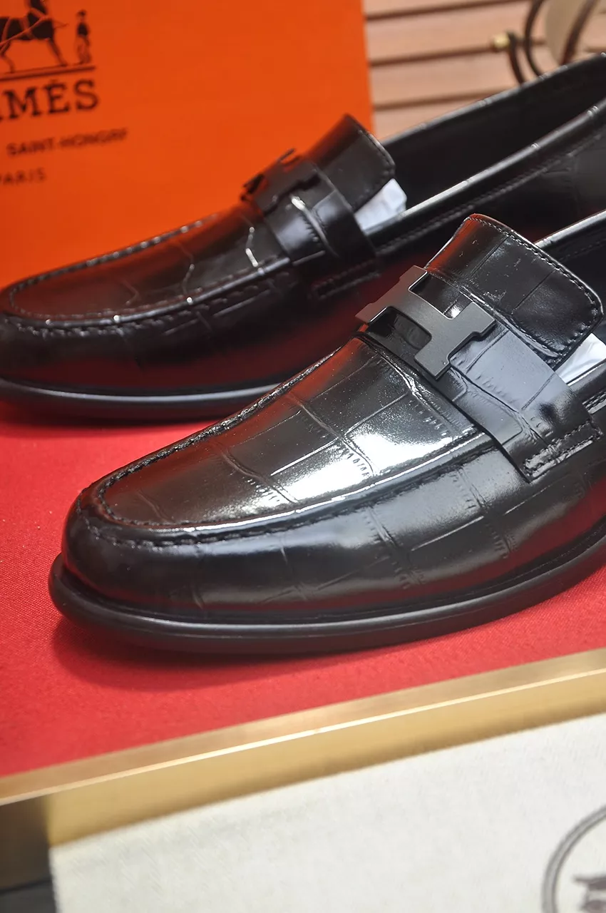 Hermes Leather Shoes For Men Functional 1408