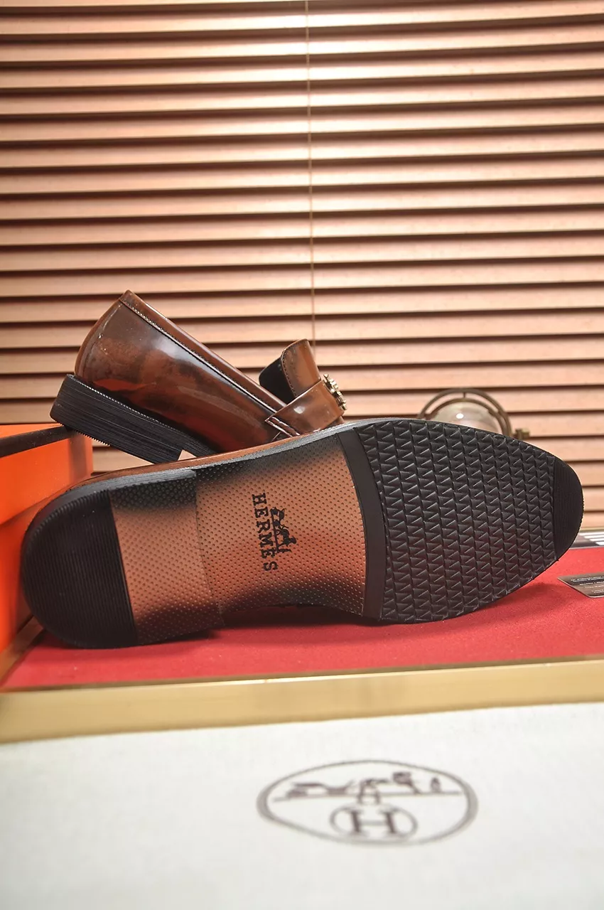 Hermes Leather Shoes For Men Functional 5898