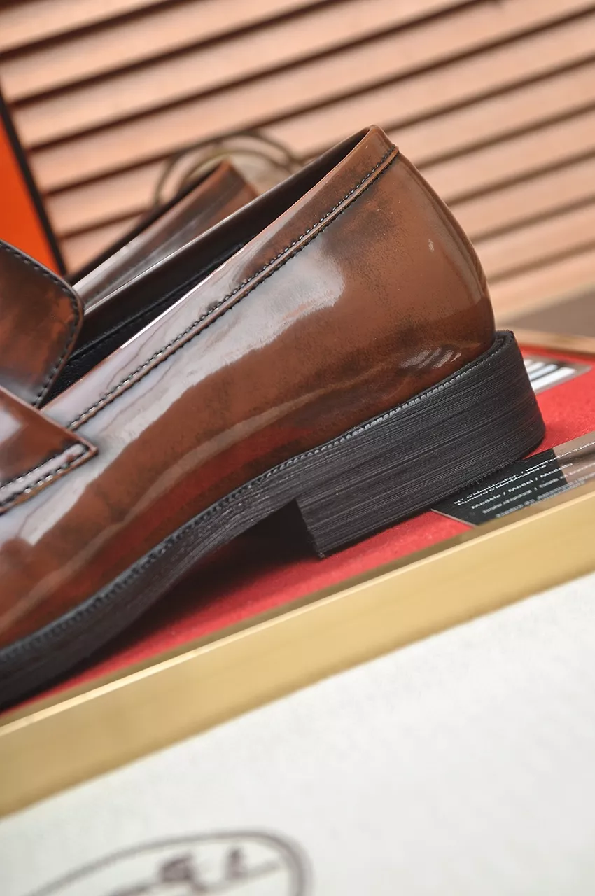 Hermes Leather Shoes For Men Functional 5898