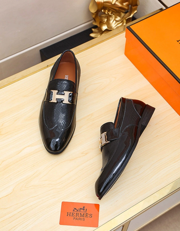 Hermes Leather Shoes For Men GoAnywhere 9511
