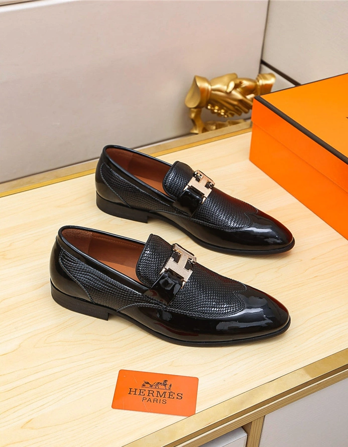 Hermes Leather Shoes For Men GoAnywhere 9511