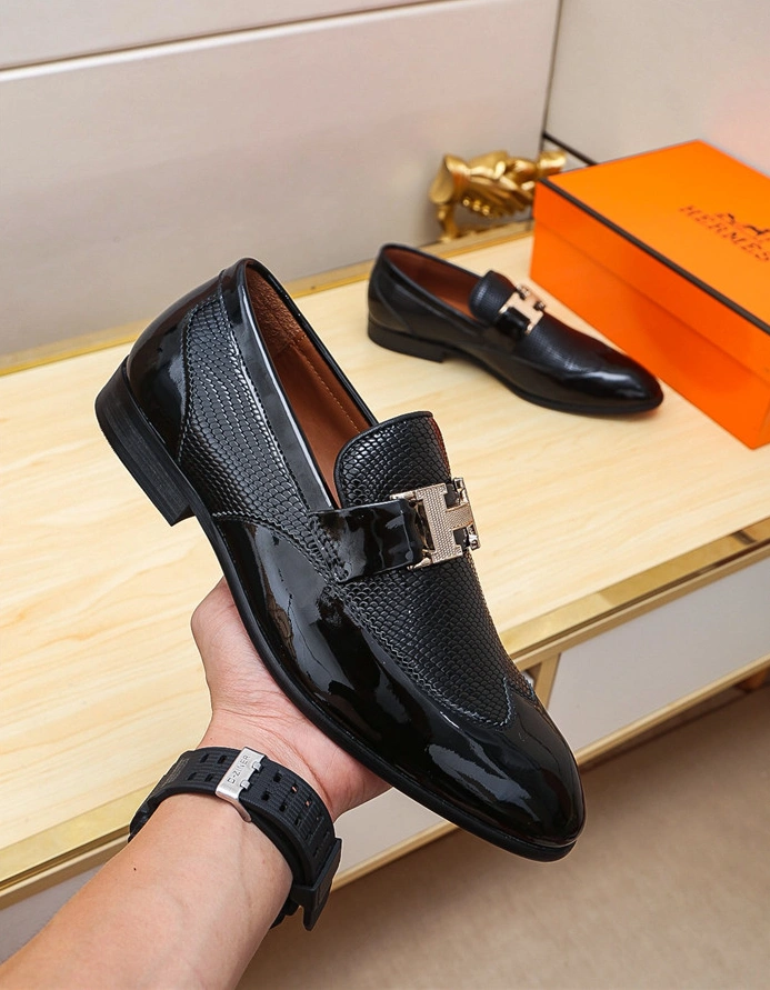 Hermes Leather Shoes For Men GoAnywhere 9511