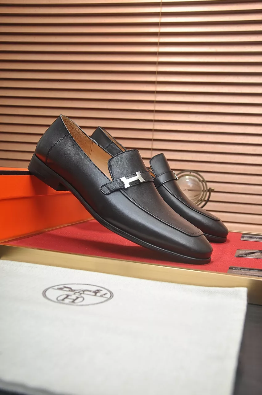 Hermes Leather Shoes For Men Refined 6015