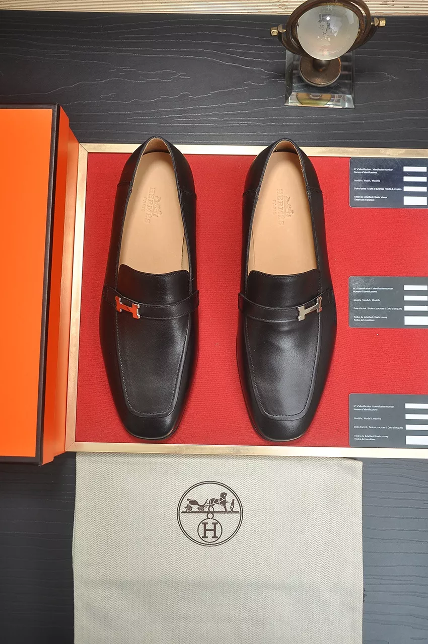 Hermes Leather Shoes For Men Refined 6015
