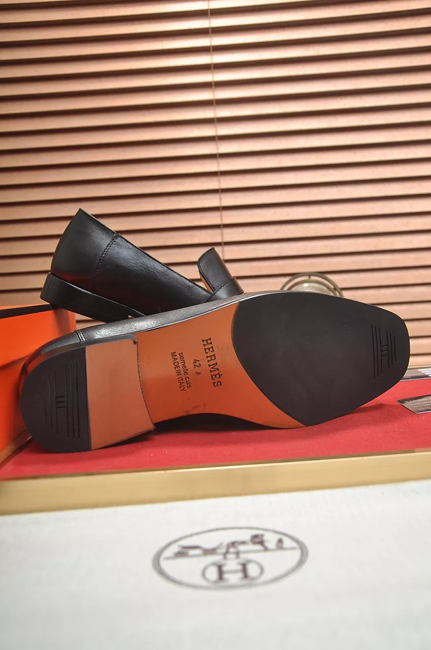 Hermes Leather Shoes For Men Refined 6015