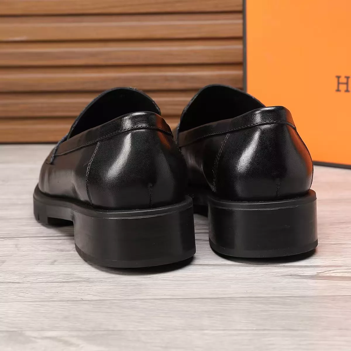 Hermes Leather Shoes For Men Resilient 4204