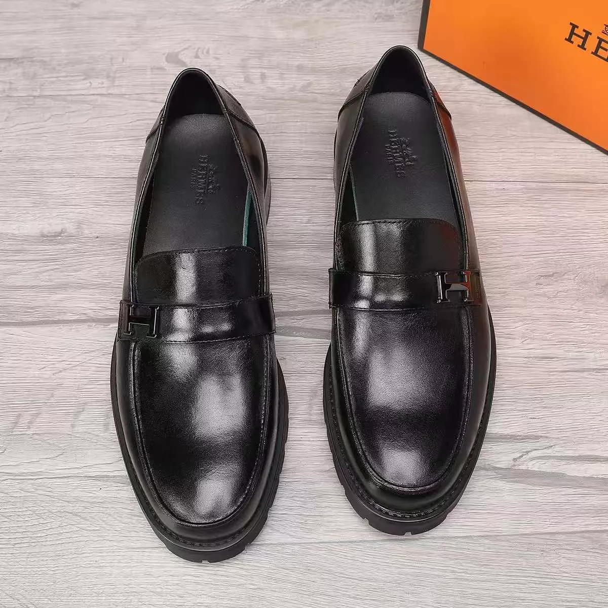 Hermes Leather Shoes For Men SmartChoice 7375