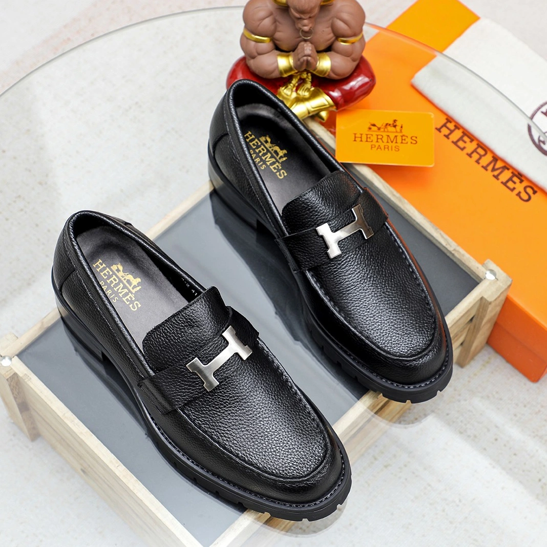 Hermes Leather Shoes For Men SmartChoice 9444
