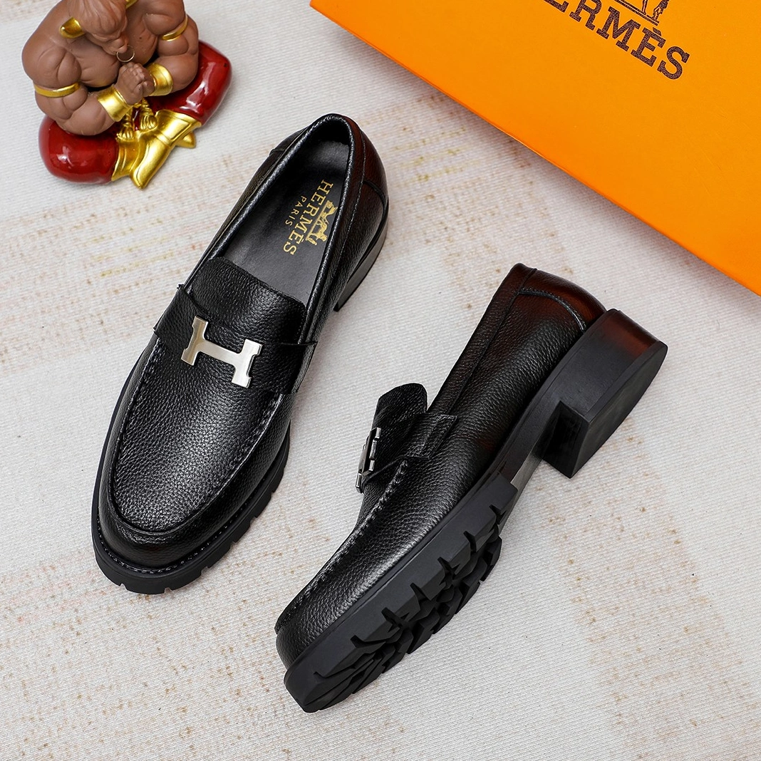 Hermes Leather Shoes For Men SmartChoice 9444