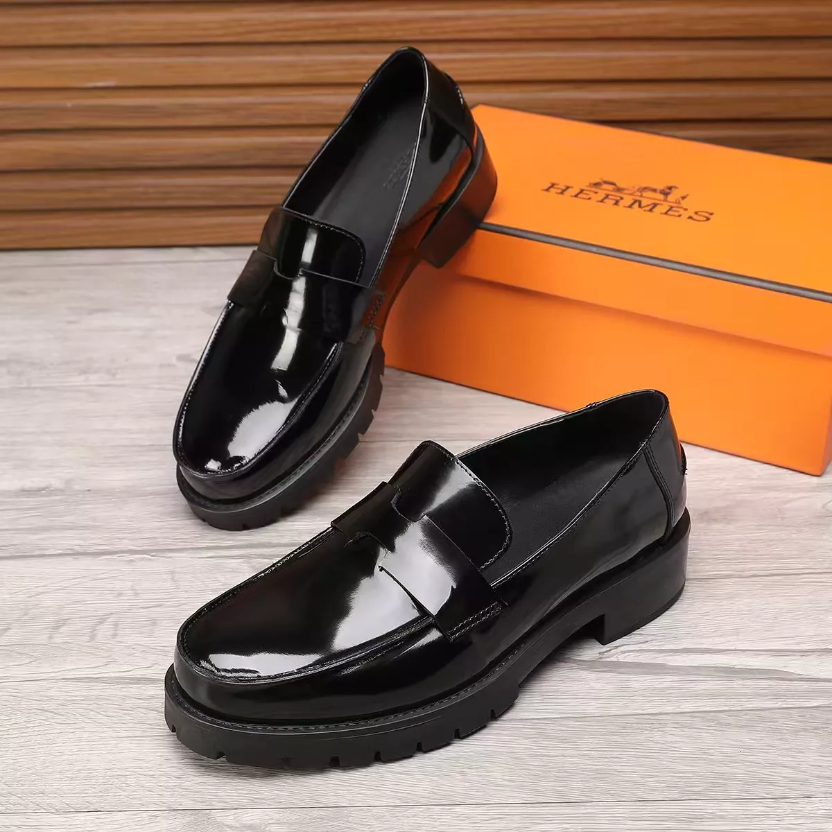 Hermes Leather Shoes For Men SportInspired 6719