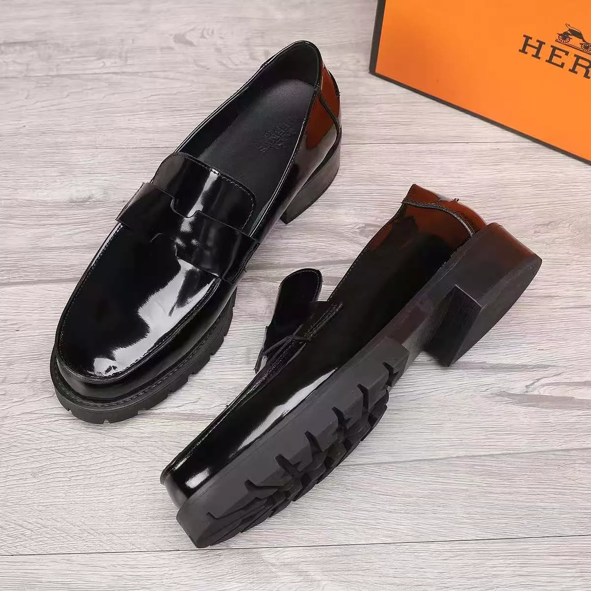 Hermes Leather Shoes For Men SportInspired 6719