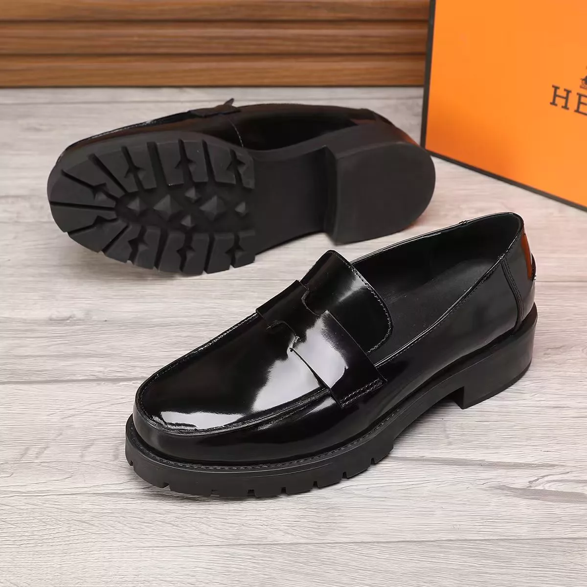 Hermes Leather Shoes For Men SportInspired 6719