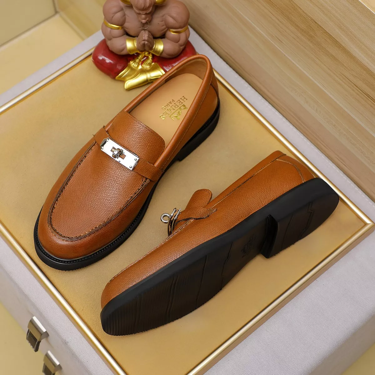 Hermes Leather Shoes For Men StreetReady 2193