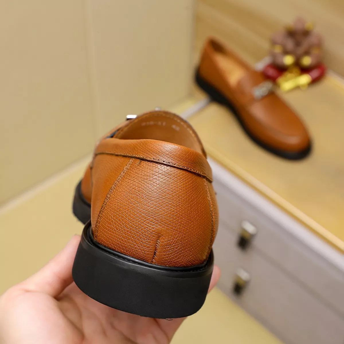 Hermes Leather Shoes For Men StreetReady 2193