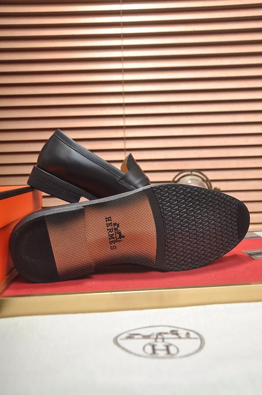 Hermes Leather Shoes For Men Trendy 8358
