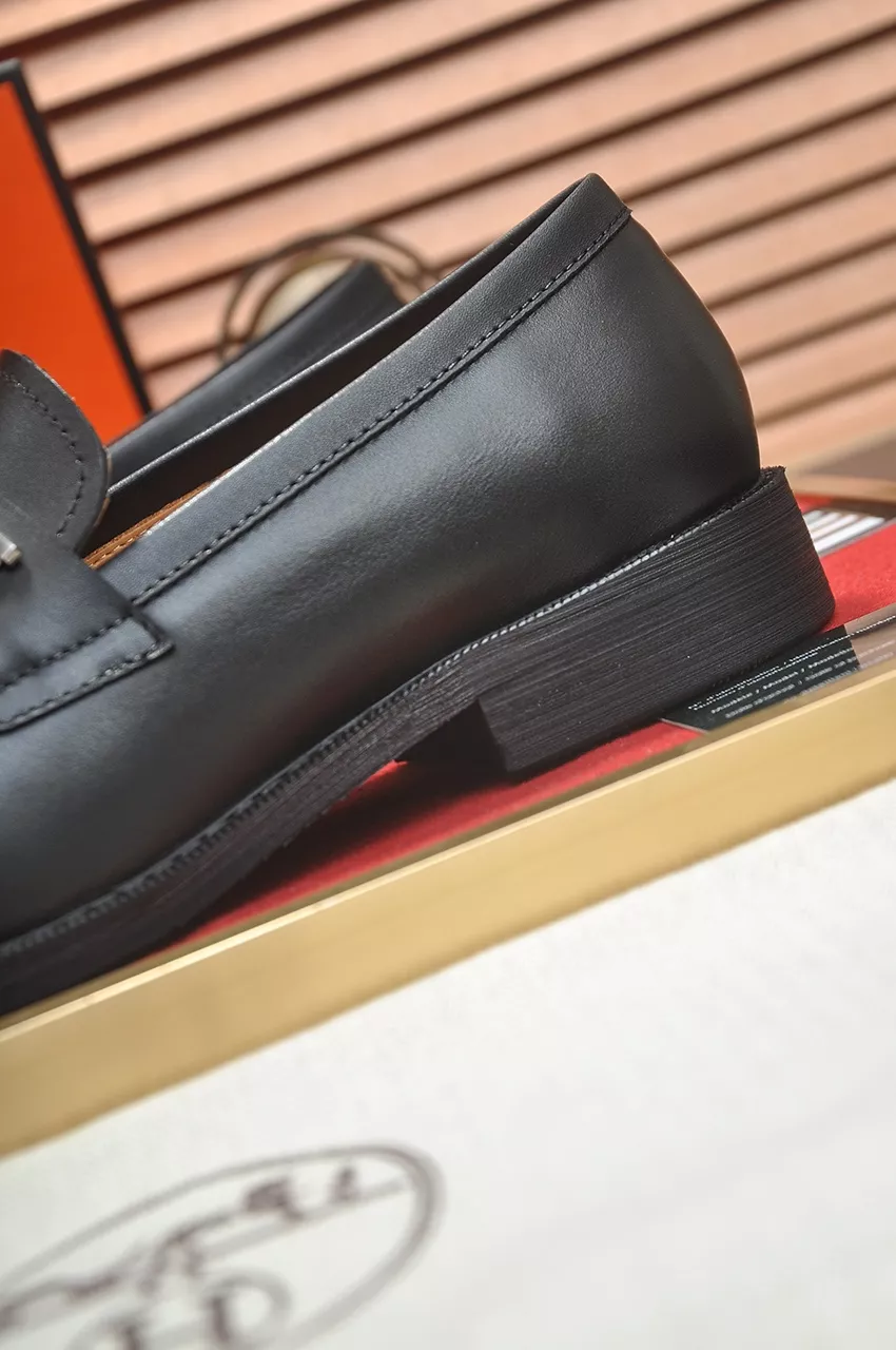 Hermes Leather Shoes For Men Trendy 8358