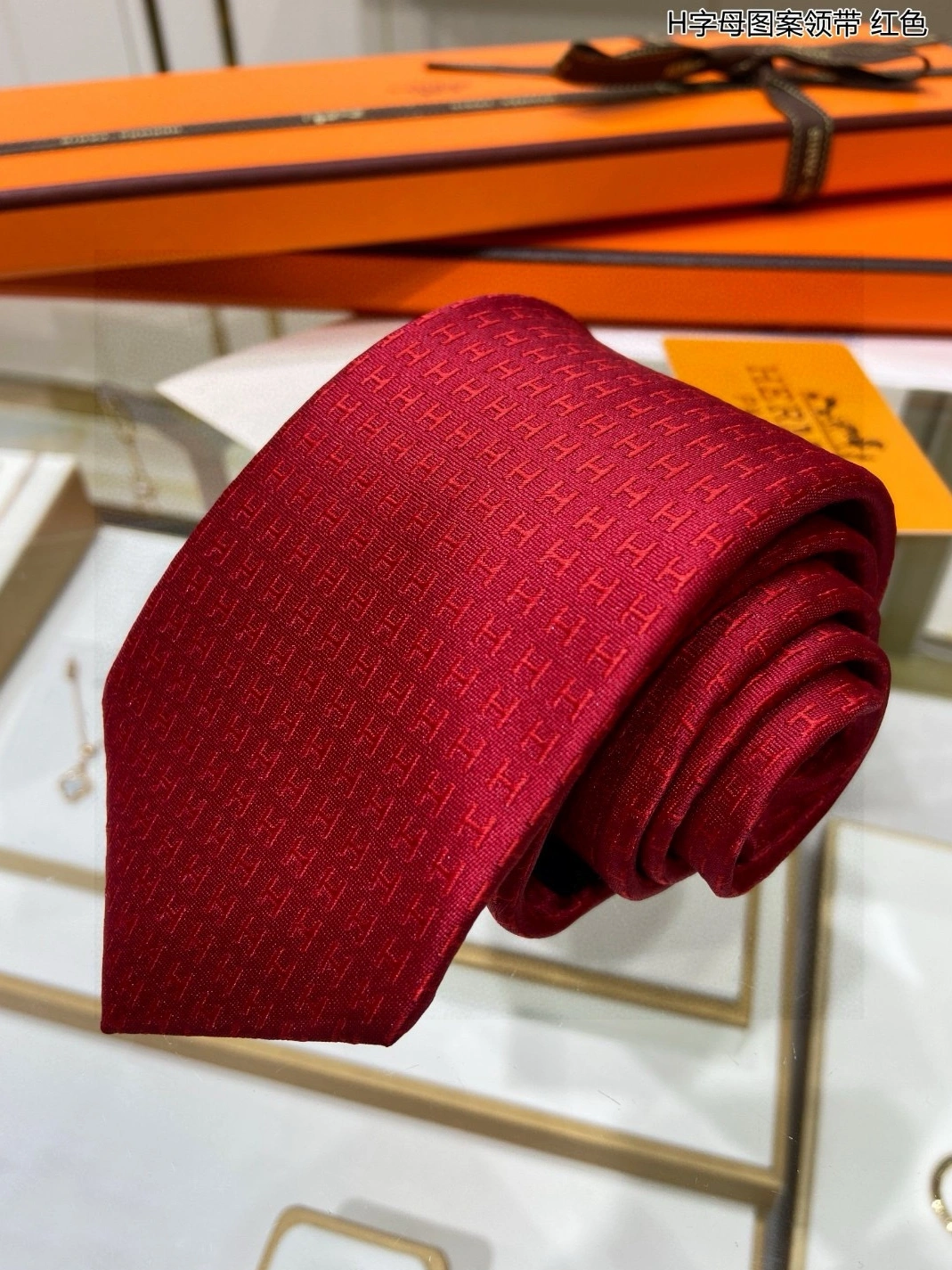 Hermes Necktie AllSeason 4975