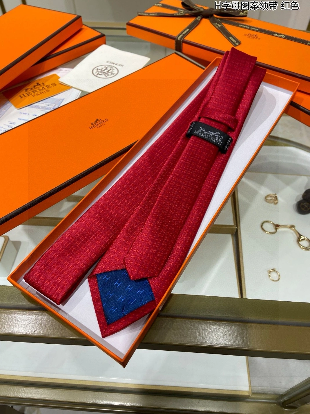 Hermes Necktie AllSeason 4975