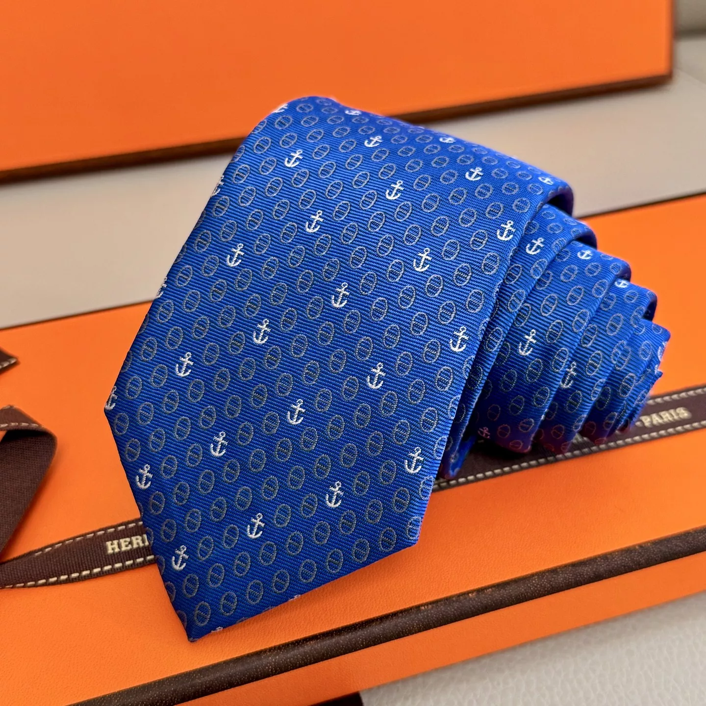 Hermes Necktie Durable 8604