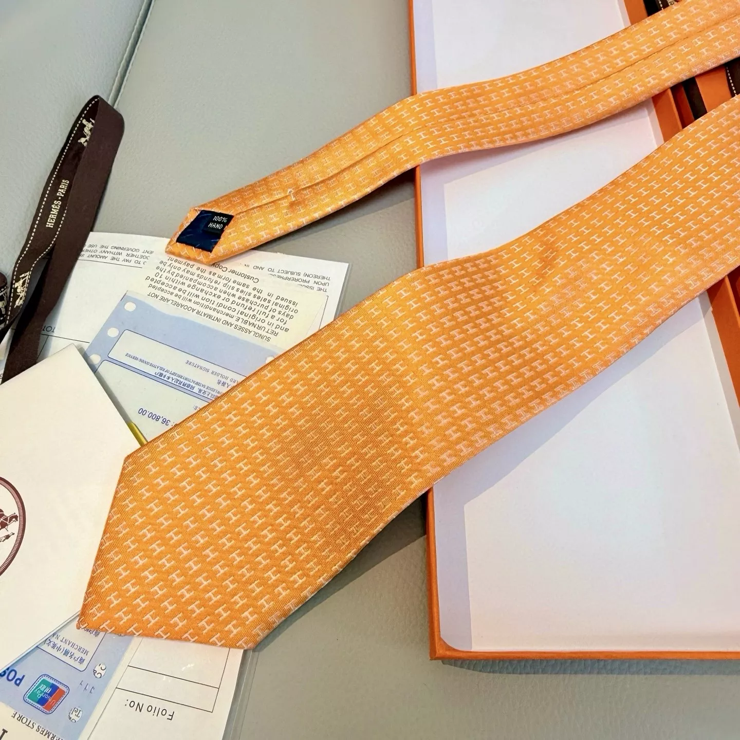 Hermes Necktie Elegant 4204
