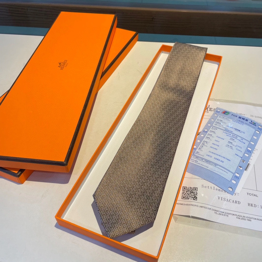 Hermes Necktie For Men Bright 6710