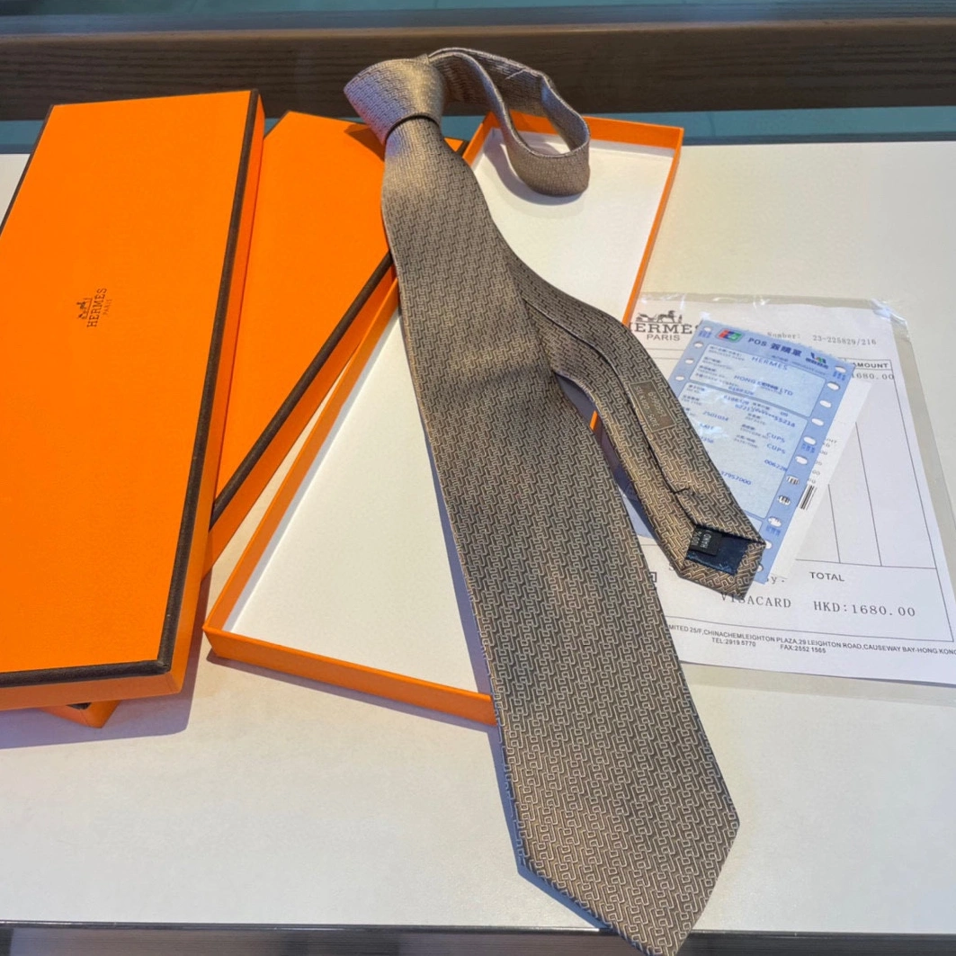 Hermes Necktie For Men Bright 6710