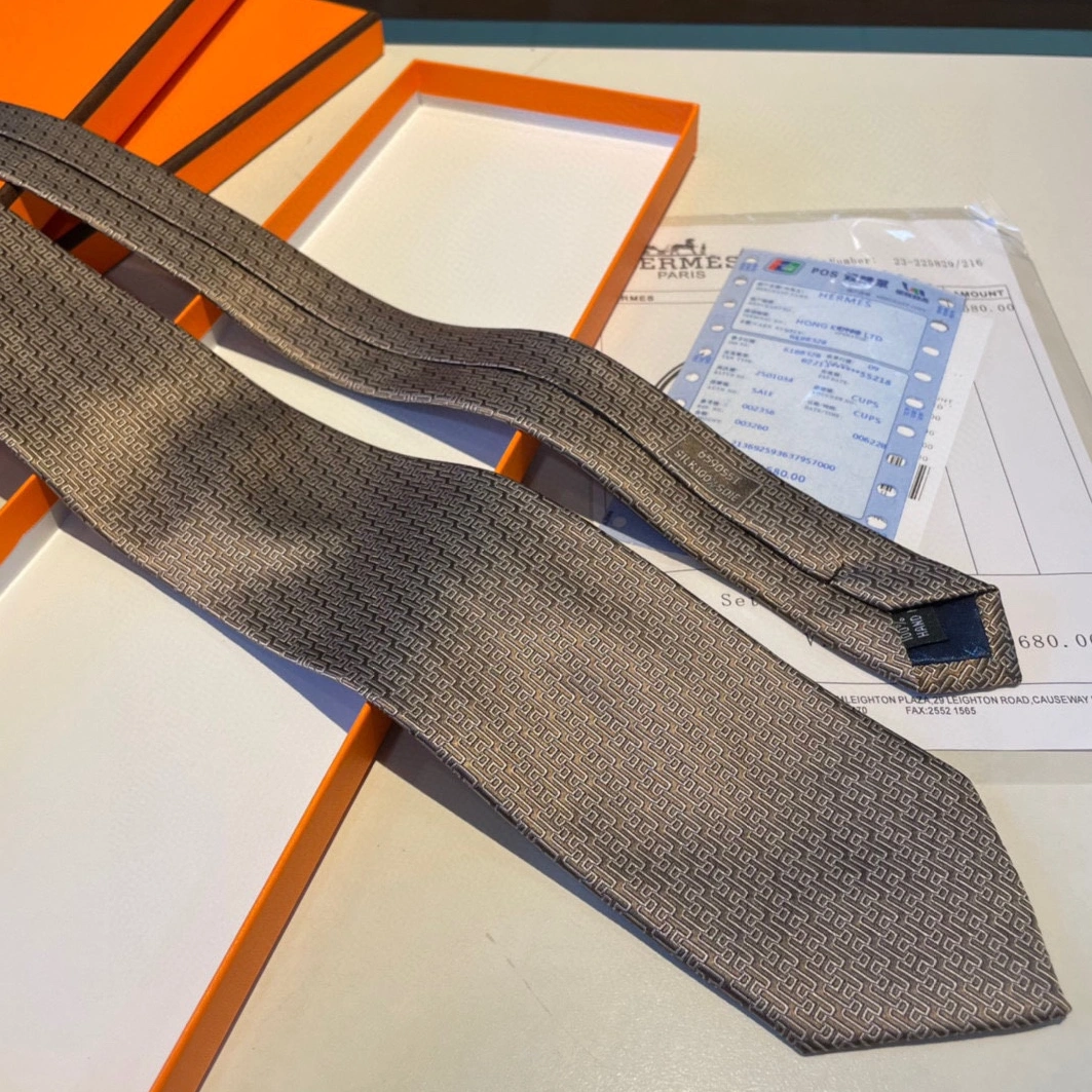 Hermes Necktie For Men Bright 6710