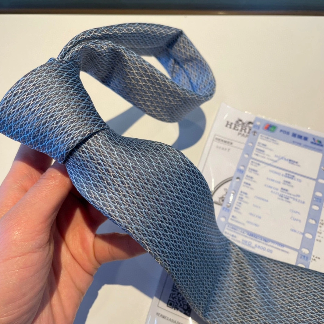 Hermes Necktie For Men Compact 7916