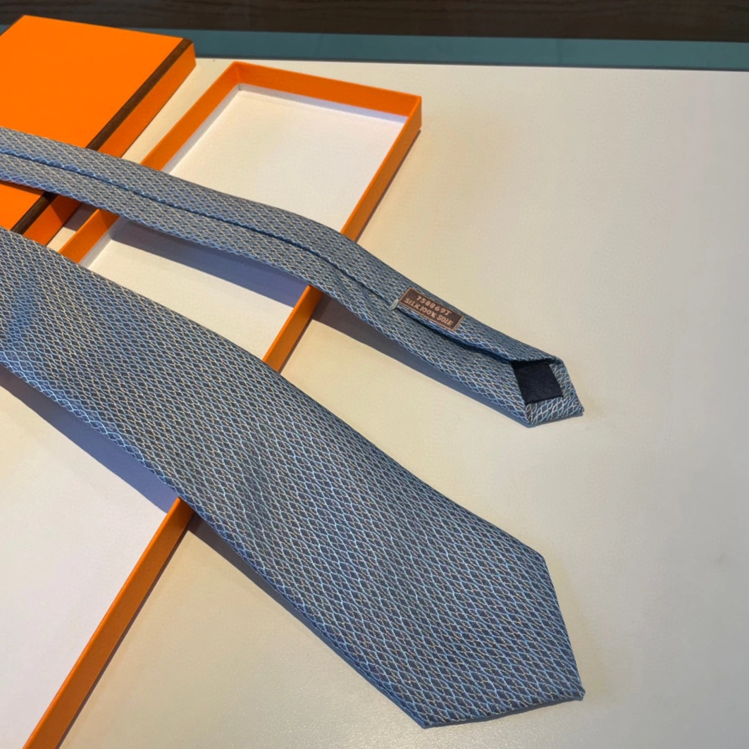 Hermes Necktie For Men Compact 7916