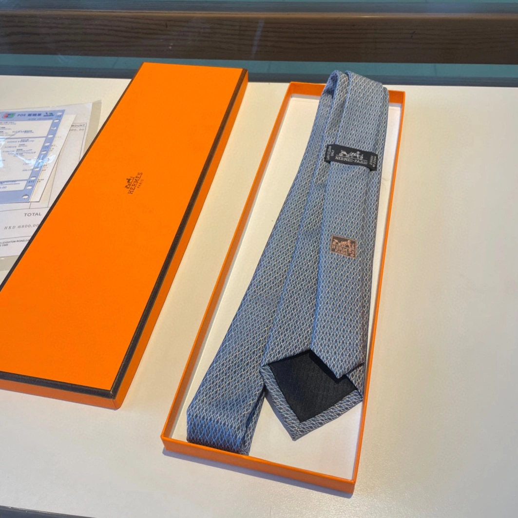 Hermes Necktie For Men Compact 7916