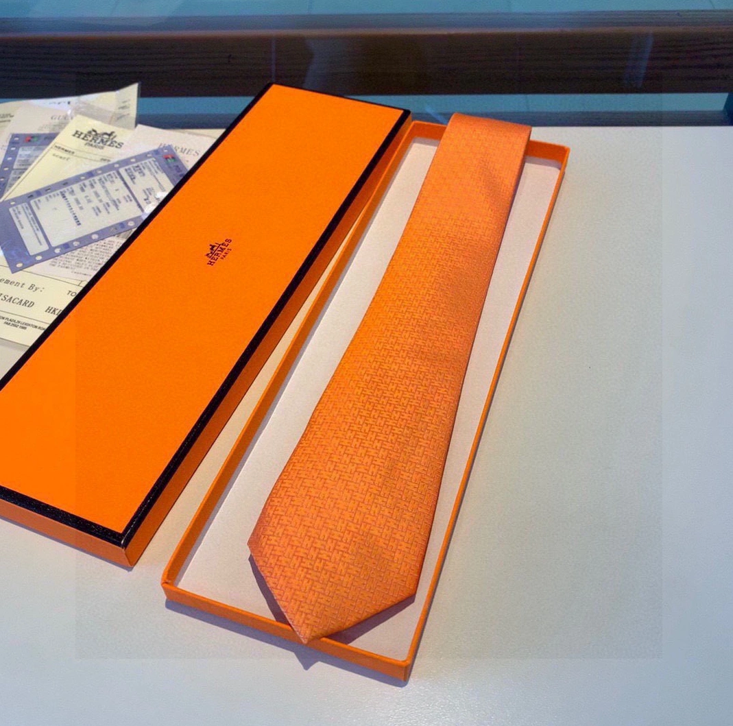 Hermes Necktie For Men DailyWear 9348