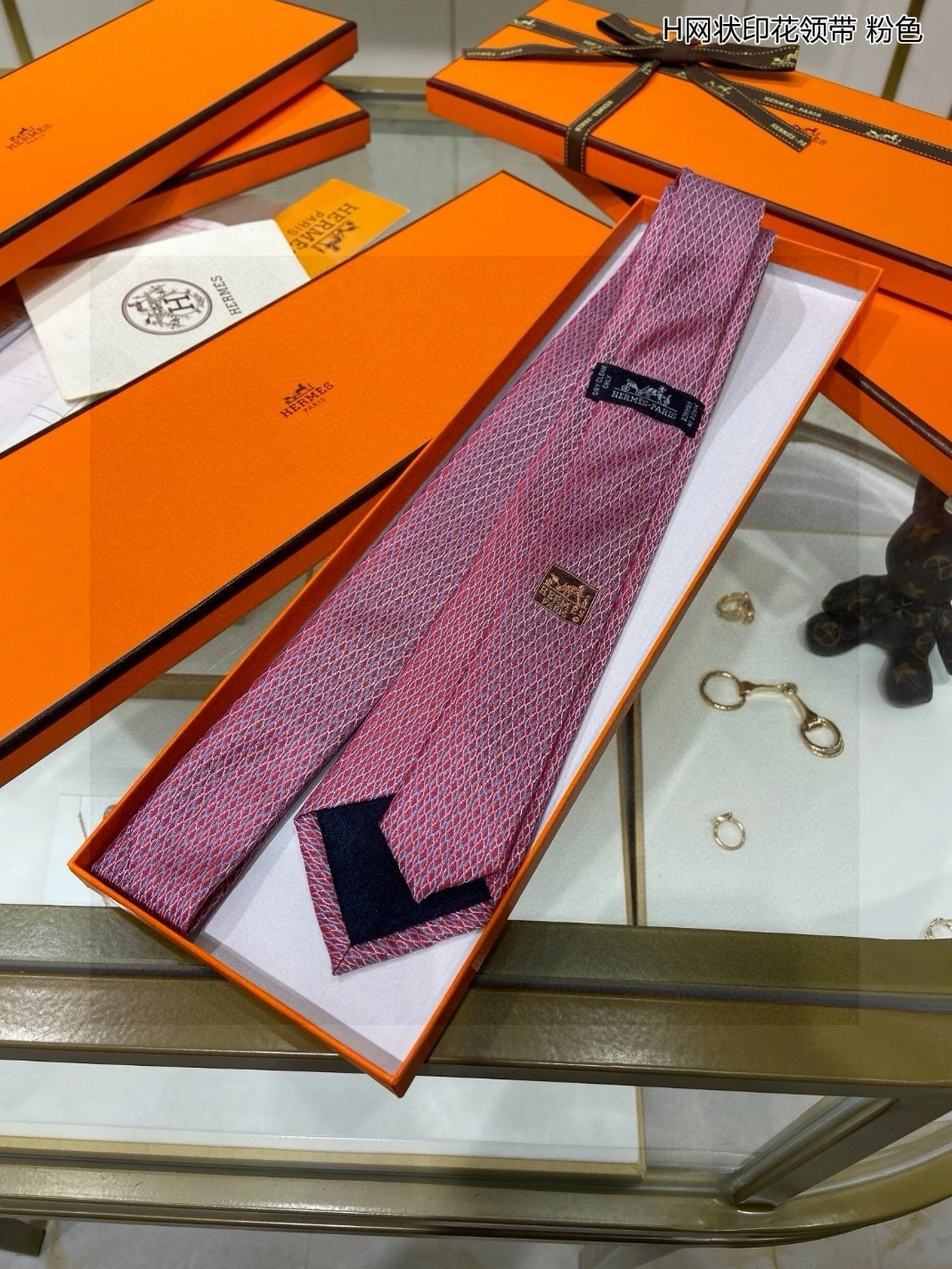 Hermes Necktie For Men Durable 2795