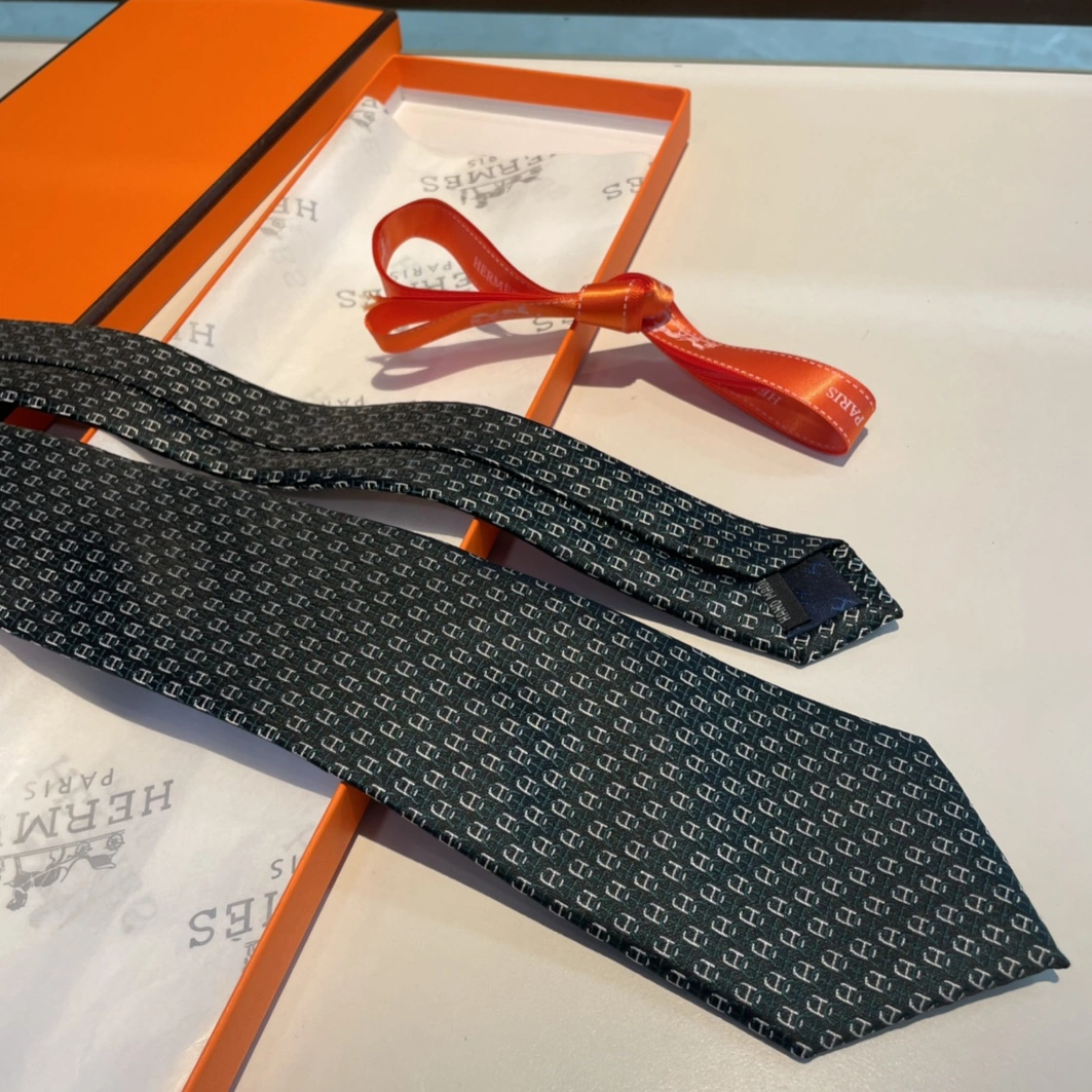 Hermes Necktie For Men Durable 3659