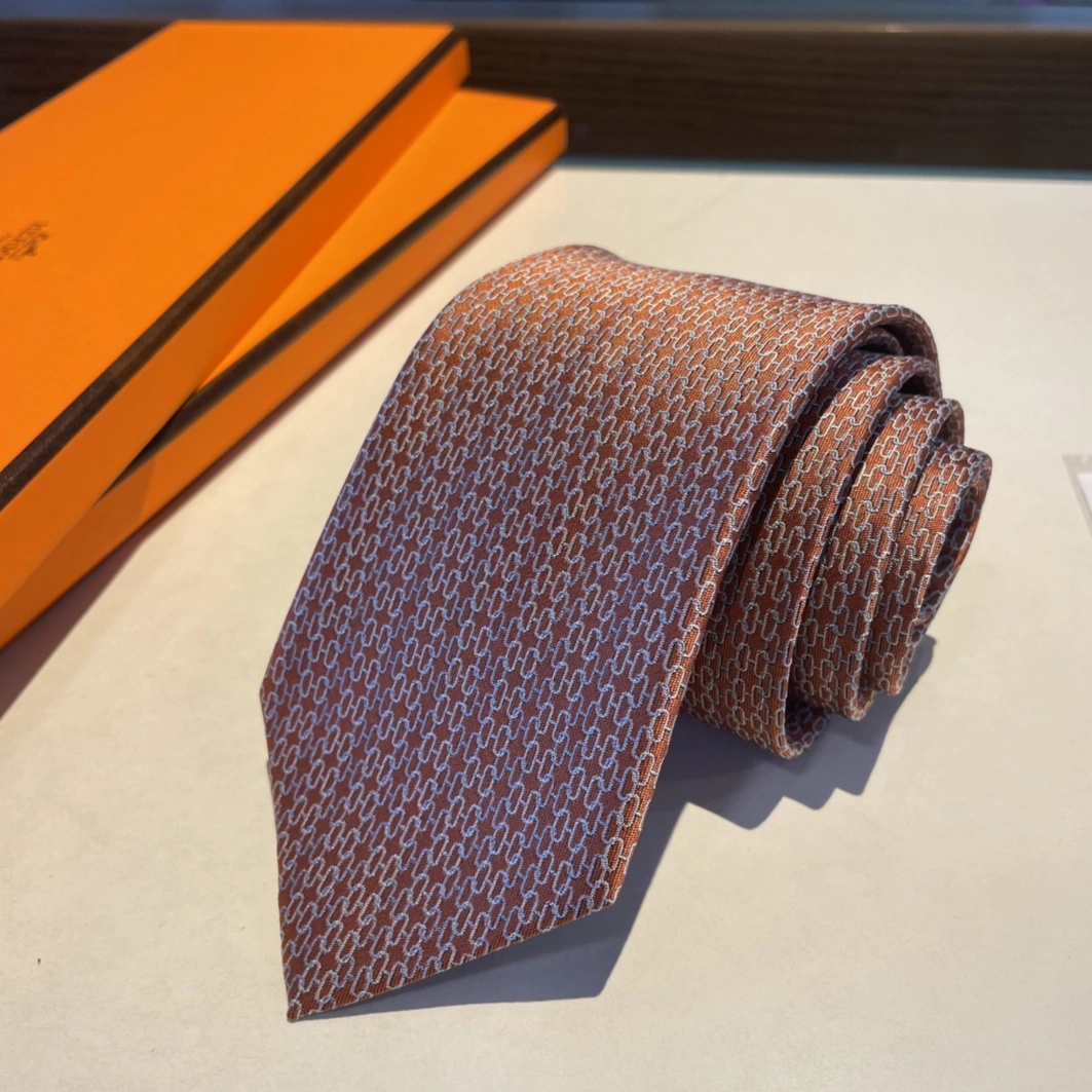 Hermes Necktie For Men Durable 4350