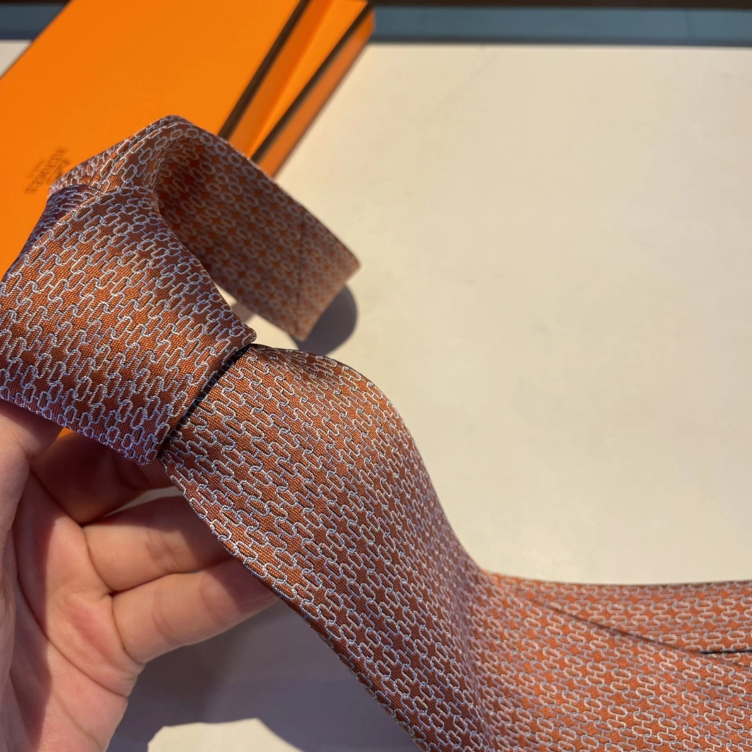 Hermes Necktie For Men Durable 4350