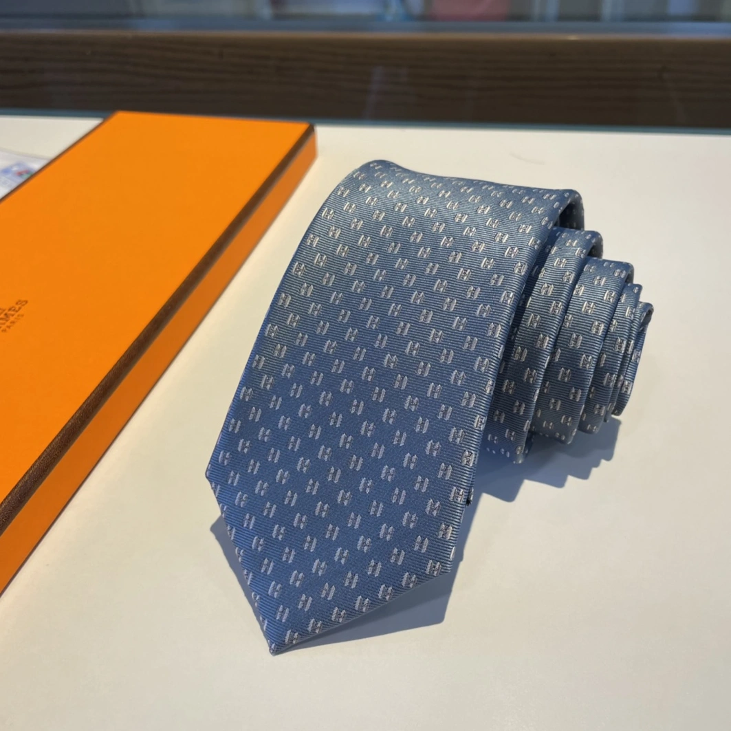 Hermes Necktie For Men Durable 8801