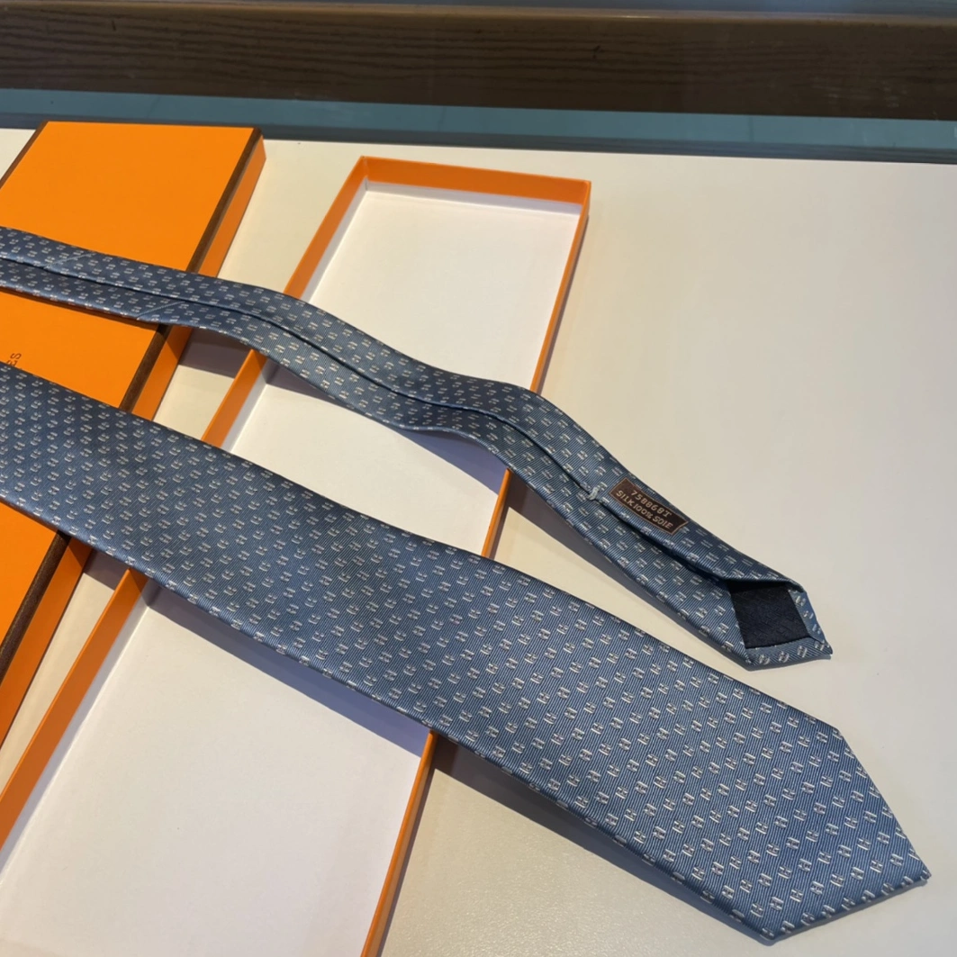 Hermes Necktie For Men Durable 8801