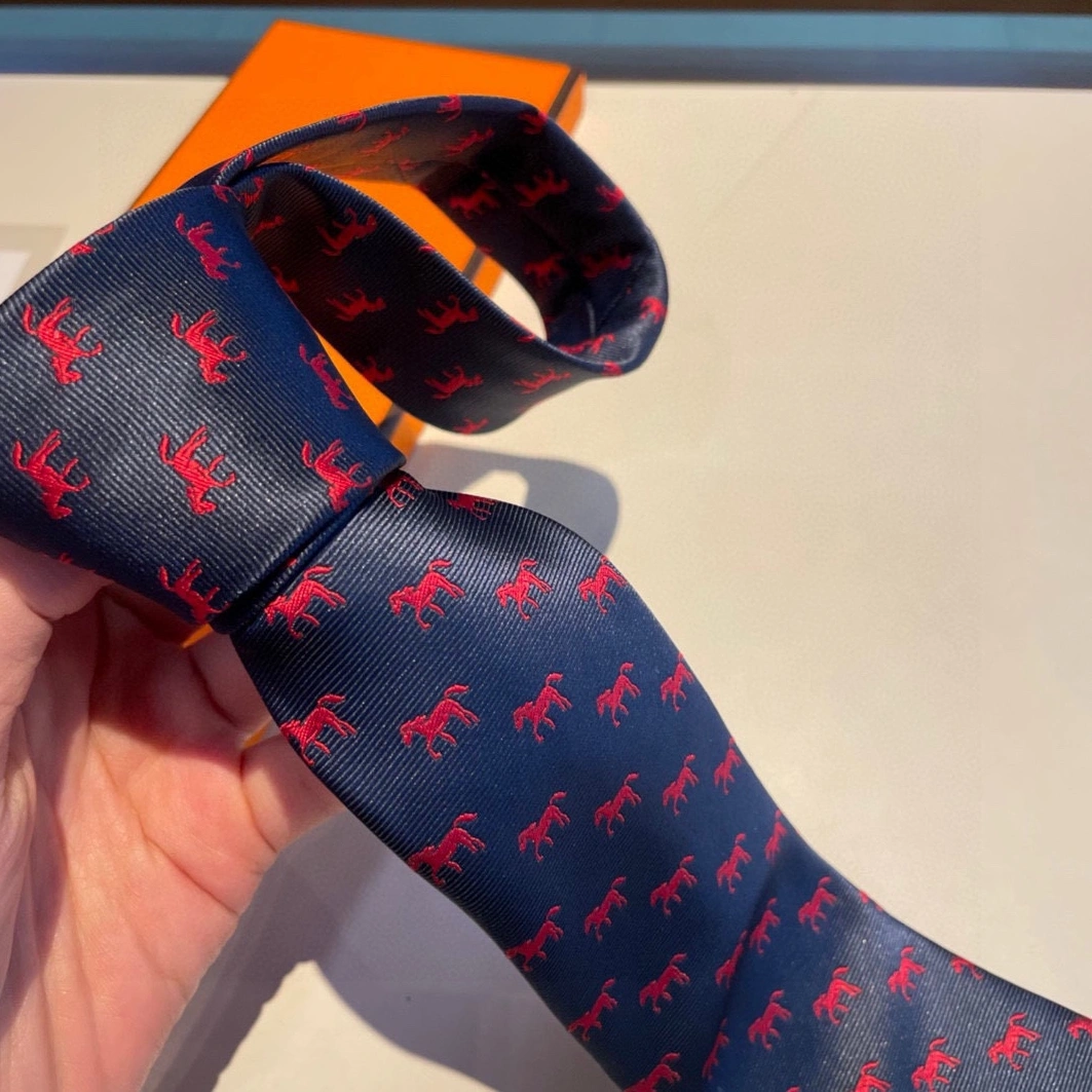 Hermes Necktie For Men Durable 9219
