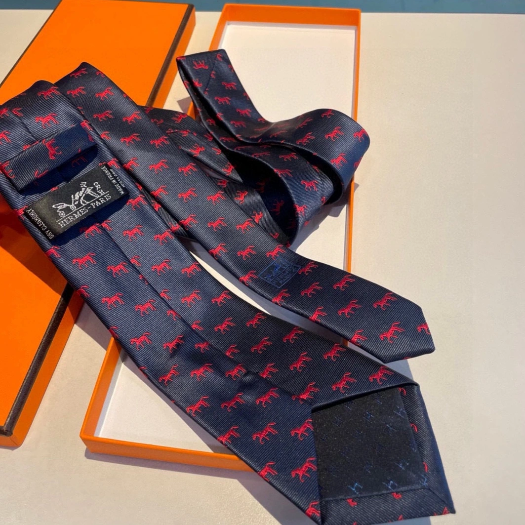 Hermes Necktie For Men Durable 9219